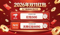 �����Ա�10��20����8����ʽ���ۣ������Ƽ�2026����˫11��������ǡ����500��/ �Ա���è˫11���